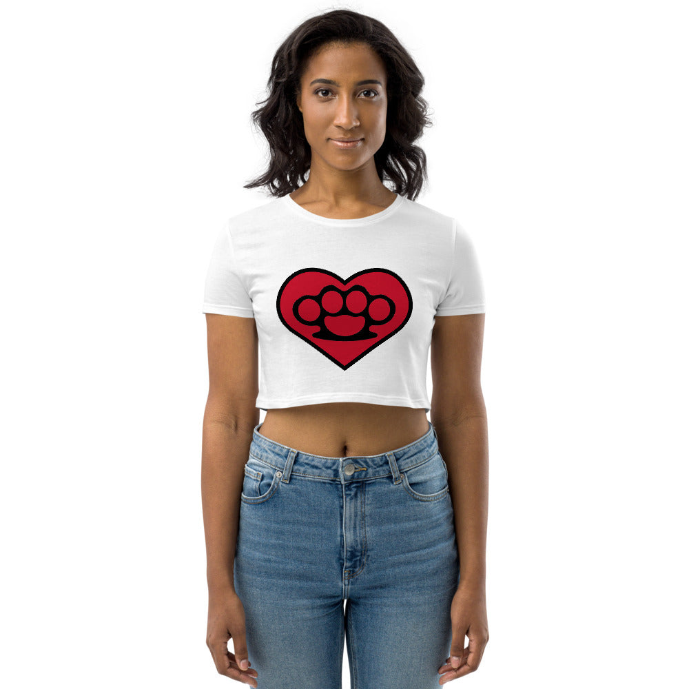 Tough Love/Big Love - Organic Crop Top